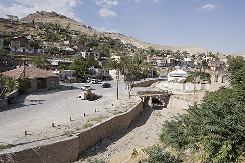 Sille çarşısı ve dere kenarı