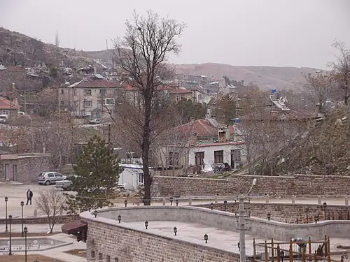 Sille yerleşiminin genel görünümü